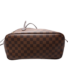 Load image into Gallery viewer, Louis Vuitton Neverfull Damier Ebene Canvas Shoulder Bag Brown
