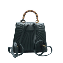 Load image into Gallery viewer, Gucci Queen Margaret Bee Quilted Leather Backpack Black
