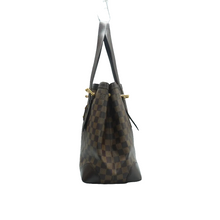 Load image into Gallery viewer, Louis Vuitton Hampstead MM Damier Azur Shoulder Bag Brown
