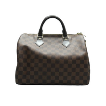 Load image into Gallery viewer, Louis Vuitton Speedy 30 Bandouliere Damier Ebene Shoulder Bag Brown
