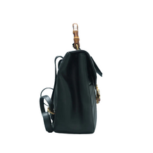 Load image into Gallery viewer, Gucci Queen Margaret Bee Quilted Leather Backpack Black
