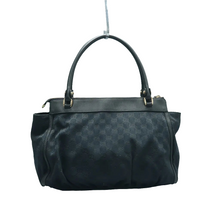 Load image into Gallery viewer, Gucci  Monogram D Gold Tote Black
