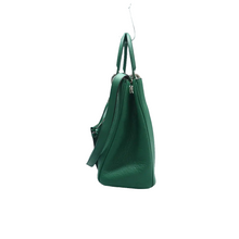 Load image into Gallery viewer, Christian Dior Diorissimo Smooth Calfskin Tote Shoulder Bag Green
