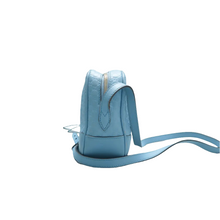 Load image into Gallery viewer, Gucci  Bree Micro GG ssima Leather Crossbody Bag Light Blue
