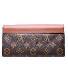 Load image into Gallery viewer, Louis Vuitton Sarah Tuileries Monogram Canvas Wallet Brown
