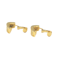 Load image into Gallery viewer, DIOR Metal Clip-On Earrings Gold
