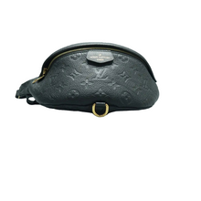 Load image into Gallery viewer, Louis Vuitton Bum Bag / Sac Ceinture  Monogram Leather Belt Bag Black
