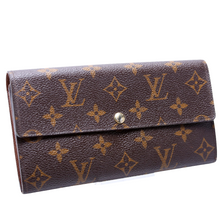 Load image into Gallery viewer, Louis Vuitton Sarah Vintage Monogram Canvas Wallet Brown

