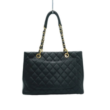 Load image into Gallery viewer, Chanel Grand Shopping Quilted Leather Tote Bag Black
