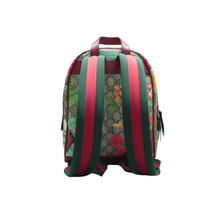 Load image into Gallery viewer, Gucci Tian Web Small Day GG Supreme Monogram Backpack Beige Multicolor
