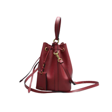 Load image into Gallery viewer, Prada Saffiano Cuir Bucket Bag Red
