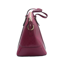 Load image into Gallery viewer, Gucci Nice Patent Microguccissima Medium Top Handle Dome Bag Bright Bouganville
