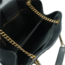 Load image into Gallery viewer, Louis Vuitton New Wave Leather Satchel Bag Black
