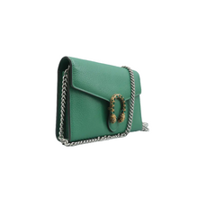 Load image into Gallery viewer, Gucci Mini Dionysus Dollar Calfskin Crystal Super Shoulder Bag Green
