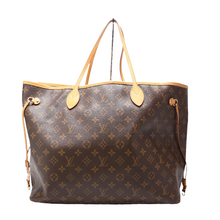 Load image into Gallery viewer, Louis Vuitton Neverfull GM Monogram Canvas Shoulder Bag Brown
