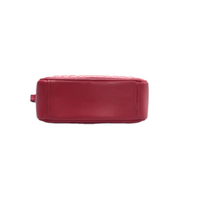 Load image into Gallery viewer, Prada Diagramme Soft Calfskin Camera Shoulder Bag Red
