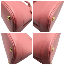 Load image into Gallery viewer, Prada  Promenade Saffiano Leather Satchel Bag Pink
