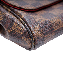 Load image into Gallery viewer, Louis Vuitton  Favorite MM Damier Ebene Crossbody Bag Brown
