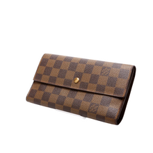 Load image into Gallery viewer, Louis Vuitton Porte Tresor International Damier Ebene Wallet Brown
