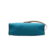 Load image into Gallery viewer, Hermes Herbag Zip 31 PM Toile H Berline Vache Hunter Shoulder Bag Blue
