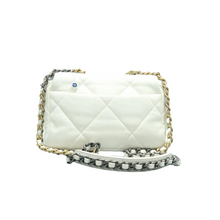 Load image into Gallery viewer, Chanel Leather Shoulder Bag White
