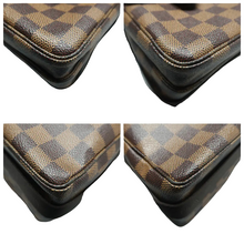Load image into Gallery viewer, Louis Vuitton Broadway  Damier Ebene Messenger Bag Brown
