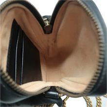 Load image into Gallery viewer, Gucci GG Marmont Calfskin Matelasse Mini Crossbody Bag Black
