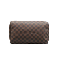 Load image into Gallery viewer, Louis Vuitton Speedy 30 Damier Ebene Satchel Bag Brown
