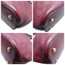 Load image into Gallery viewer, Louis Vuitton Mazarine PM Empreinte Shoulder Bag Raisin
