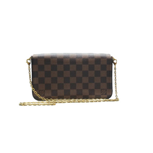 Load image into Gallery viewer, Louis Vuitton Felicie Dameir Ebene Shoulder Bag Brown
