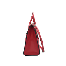 Load image into Gallery viewer, Louis Vuitton Pont Neuf MM Empreinte Leather Tote Shoulder Bag Red
