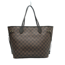 Load image into Gallery viewer, Louis Vuitton Neverfull MM Damier Ebene Shoulder Bag Brown
