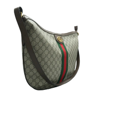 Load image into Gallery viewer, Gucci Ophidia Soft GG Supreme Crossbody Bag Beige
