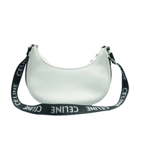 Load image into Gallery viewer, Celine Ava Leather Shoulder Bag White
