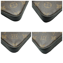 Load image into Gallery viewer, Louis Vuitton Felicie Monogram Canvas Shoulder Bag Brown
