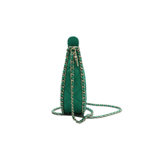 Load image into Gallery viewer, Chanel Lambskin Quilted Small Hobo Bag Green
