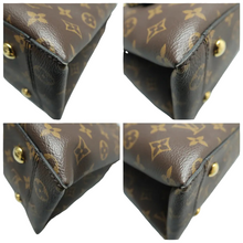 Load image into Gallery viewer, Louis Vuitton Flower Tote Monogram Canvas Satchel Bag Brown
