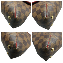 Load image into Gallery viewer, Louis Vuitton Caissa Damier Ebene Canvas Shoulder Bag Brown
