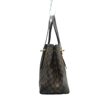 Load image into Gallery viewer, Louis Vuitton Hampstead MM Damier Azur Shoulder Bag Brown
