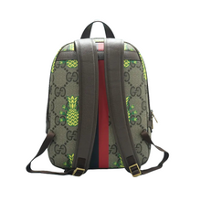 Load image into Gallery viewer, GUCCI GG Supreme Pineapple Backpack Brown
