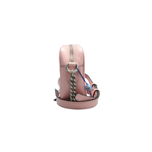 Load image into Gallery viewer, Gucci GG Marmont Small Matelasse Chevron Leather Camera Bag Pink
