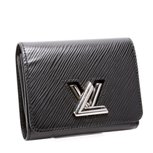 Load image into Gallery viewer, Louis Vuitton Twist Epi Leather Chain Wallet Shoulder Bag Black
