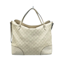 Load image into Gallery viewer, Gucci Bree Foldover Guccissima Large Tote Off White
