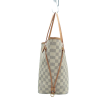 Load image into Gallery viewer, Louis Vuitton Neverfull MM Damier Azur Tote Shoulder Bag Rose Bellarine
