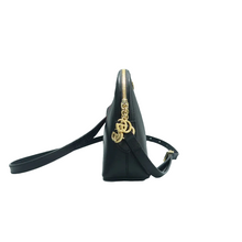 Load image into Gallery viewer, Gucci Web Small Ophidia Dome GG Calfskin Shoulder Bag Black
