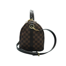 Load image into Gallery viewer, Louis Vuitton Speedy 30 Bandouliere Damier Ebene Shoulder Bag Brown
