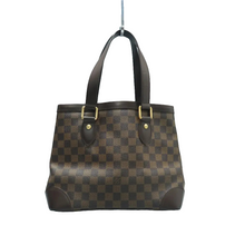 Load image into Gallery viewer, Louis Vuitton Hampstead PM Damier Ebene Shoulder Bag Brown
