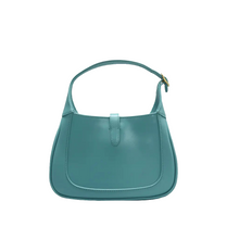 Load image into Gallery viewer, Gucci Jackie 1961 Small Leather Hobo Bag Dusty Azure
