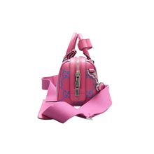 Load image into Gallery viewer, Gucci GG Tennis Calfskin Embossed Mini Duffle Bag Pink
