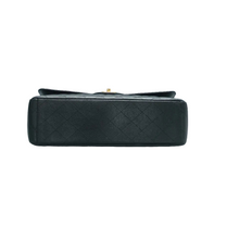 Load image into Gallery viewer, Chanel Single Flap Caviar Quilted Maxi Shoulder Bag Black
